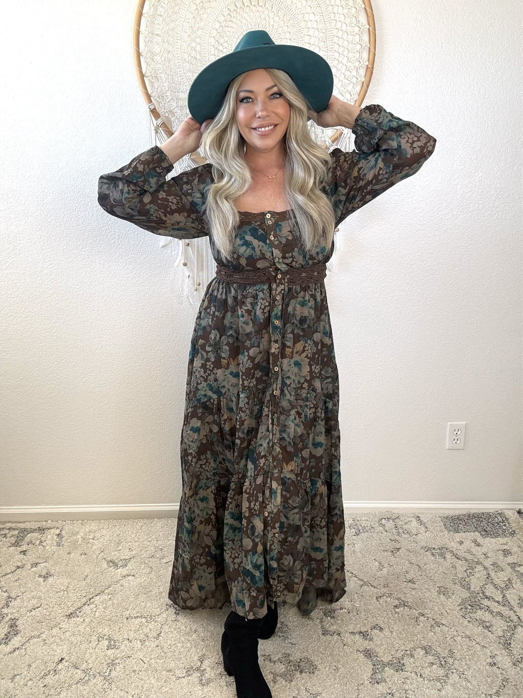 Winter Gypsy Maxi Dress