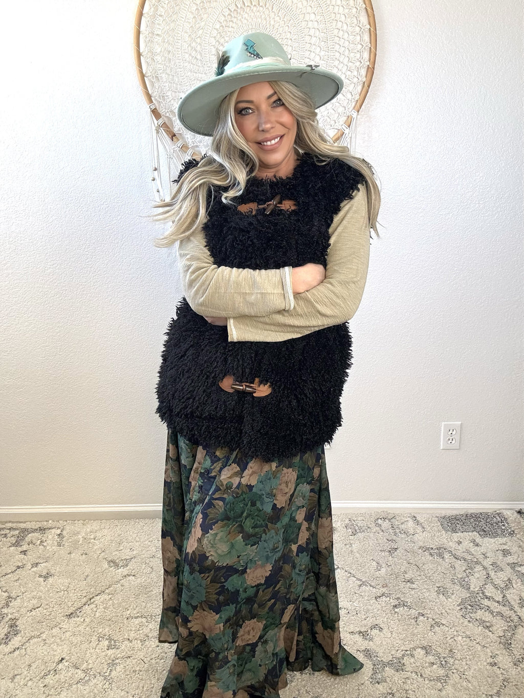 Moonshadow Faux Fur Vest