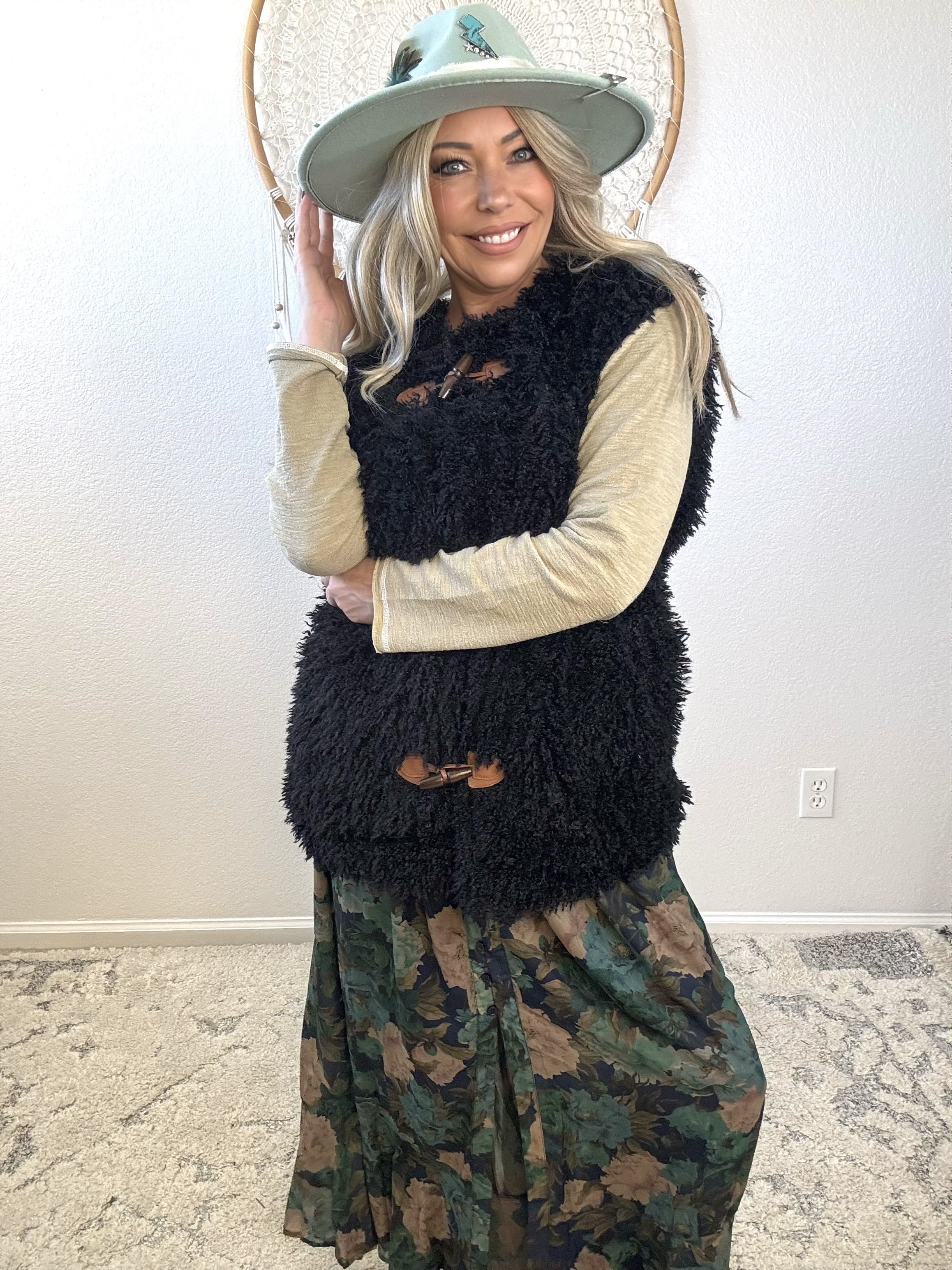 Moonshadow Faux Fur Vest