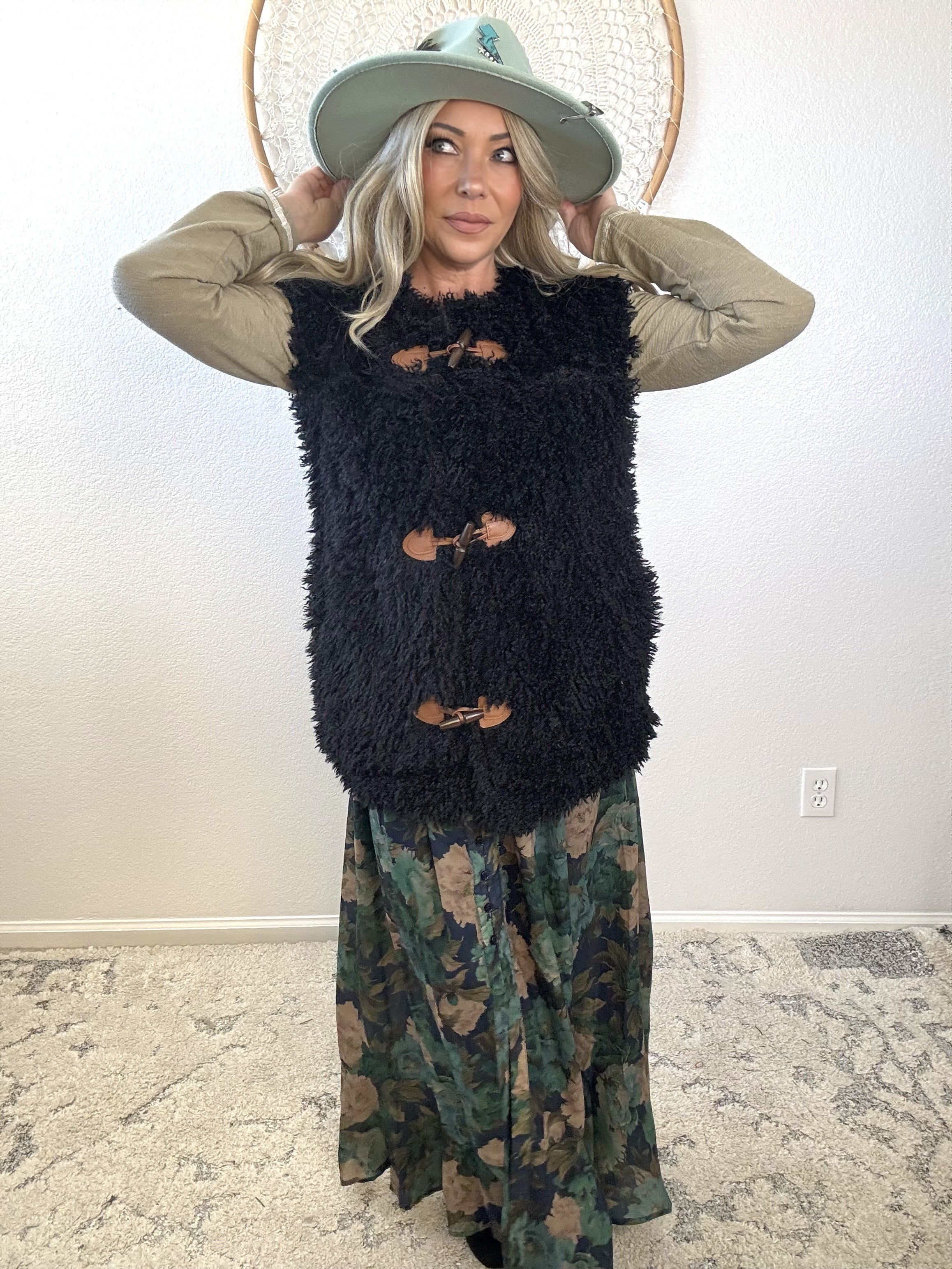 Moonshadow Faux Fur Vest