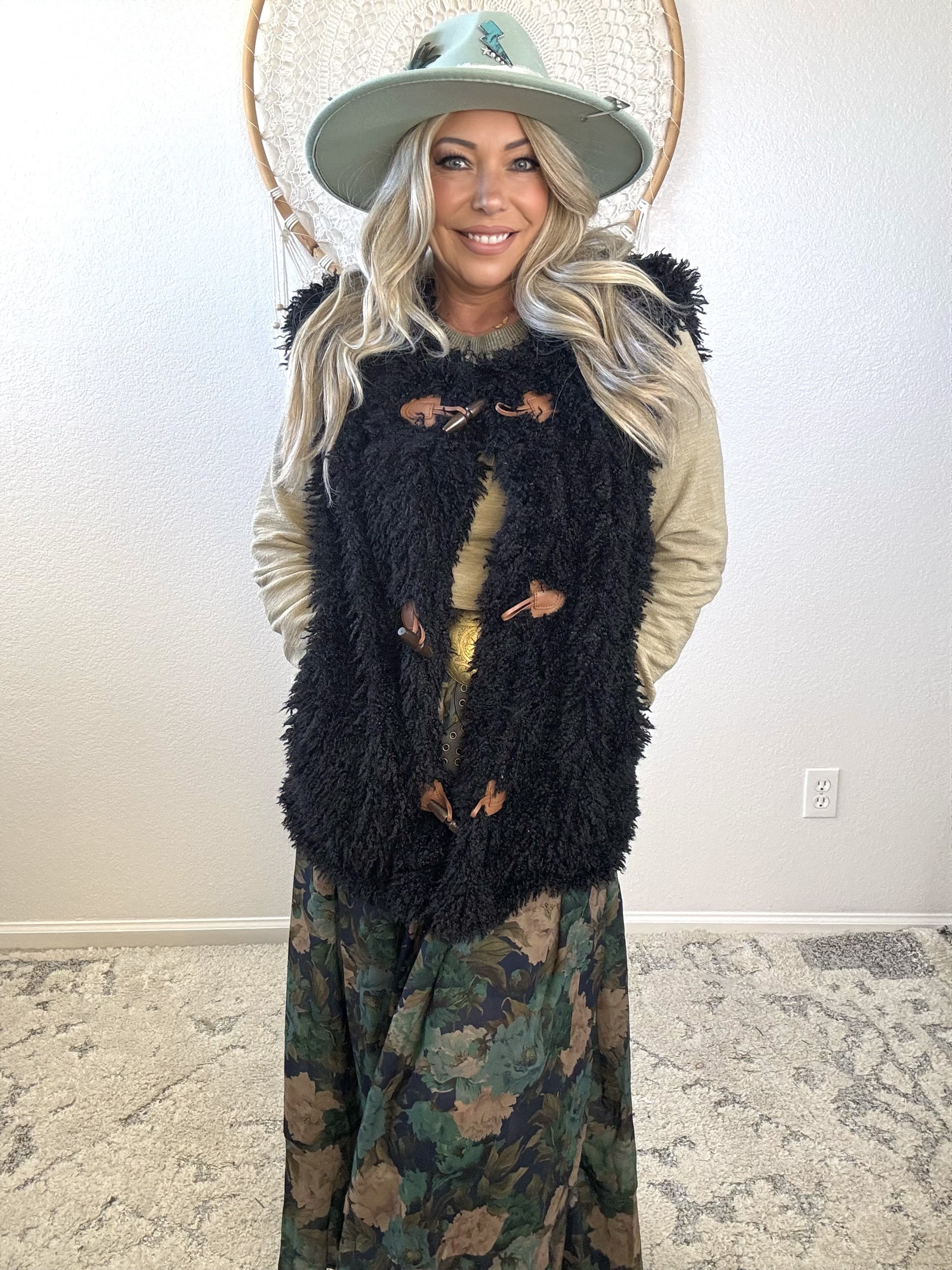 Moonshadow Faux Fur Vest