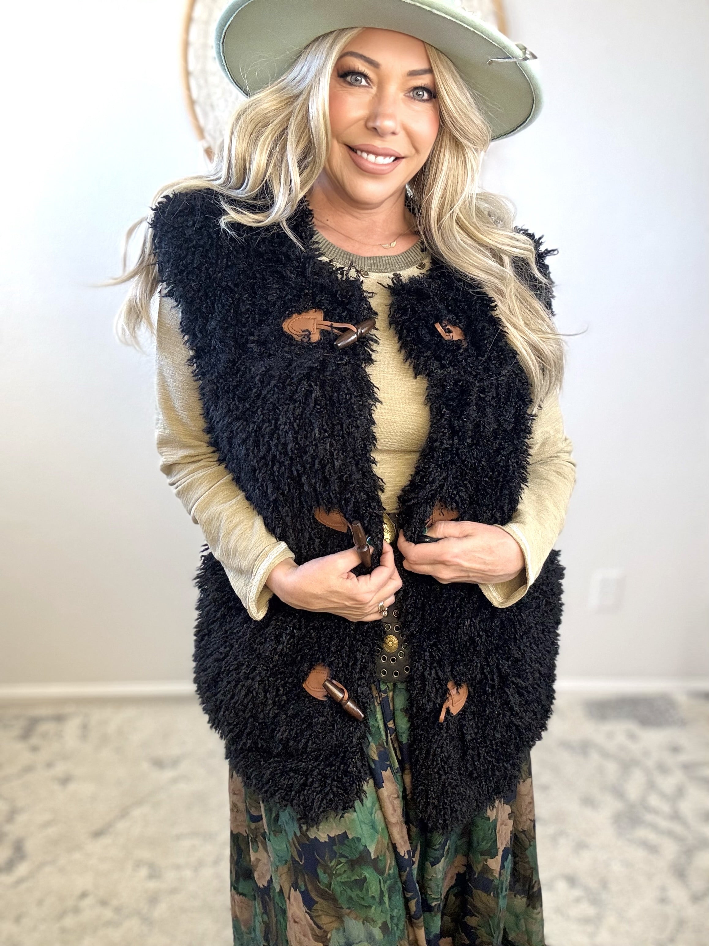 Moonshadow Faux Fur Vest