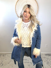 Load image into Gallery viewer, Snowdrift Wanderer Denim Coat
