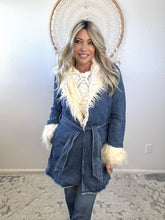 Load image into Gallery viewer, Snowdrift Wanderer Denim Coat

