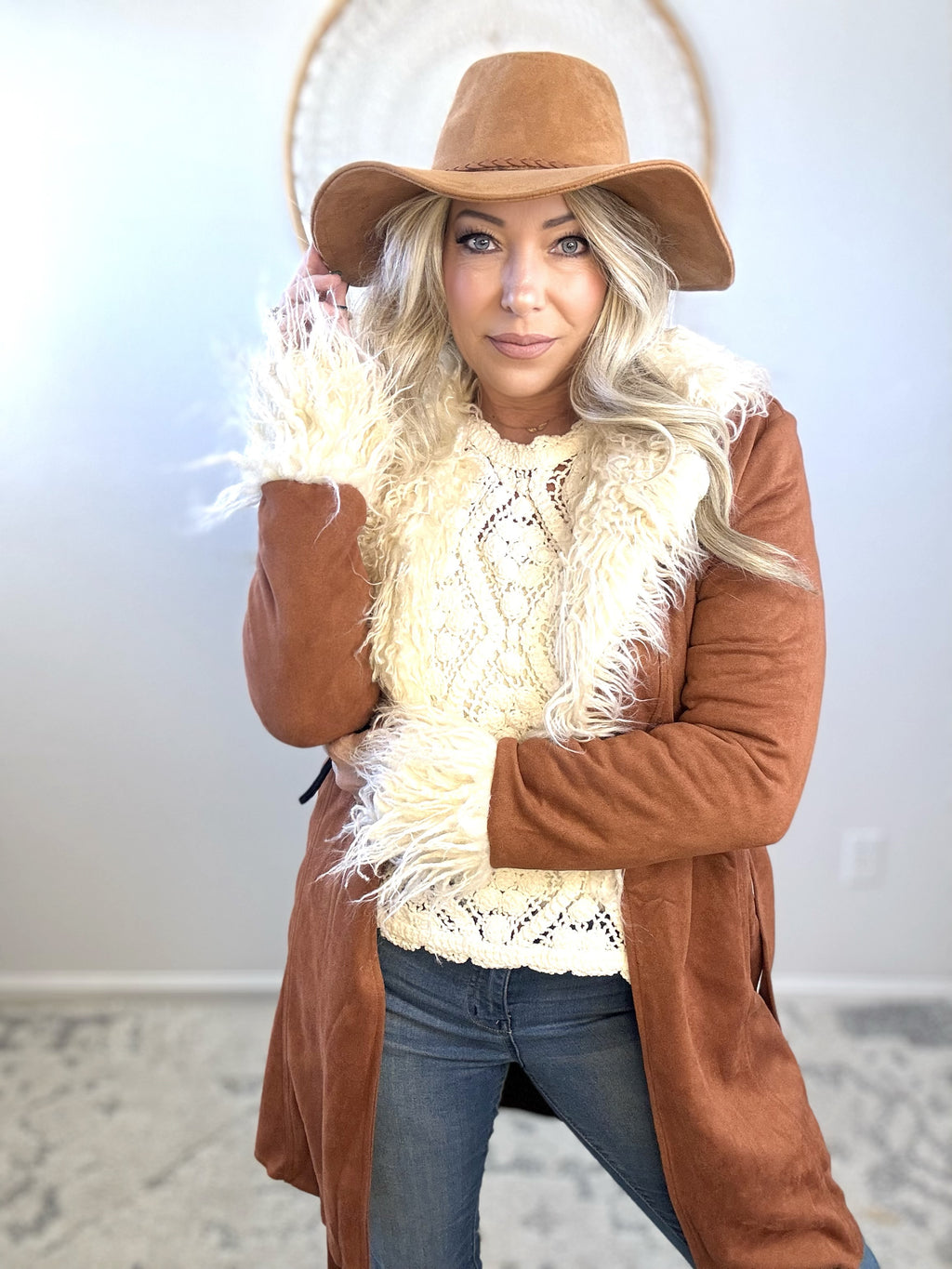Winter Nomad Fur Collar Coat
