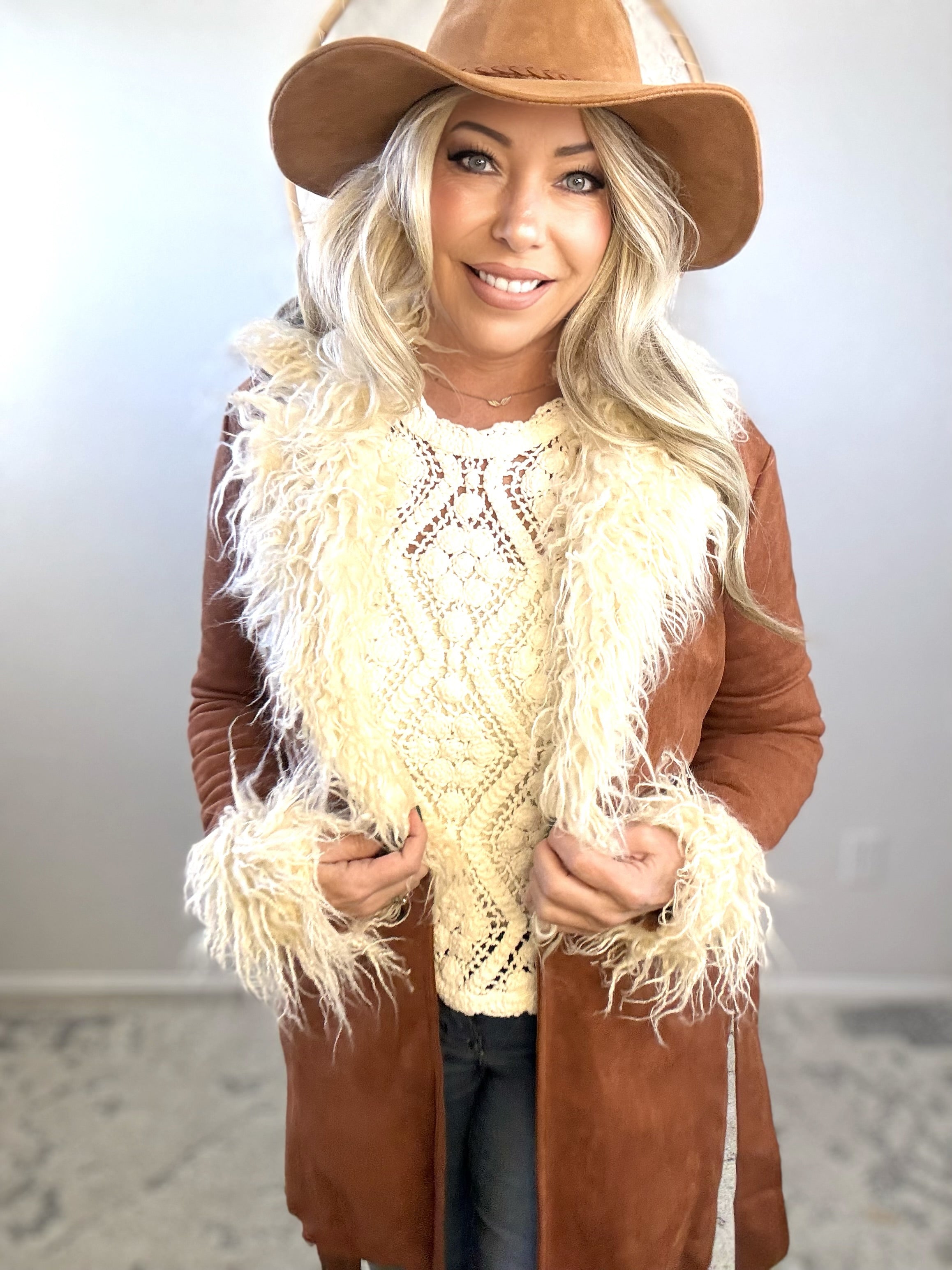 Winter Nomad Fur Collar Coat