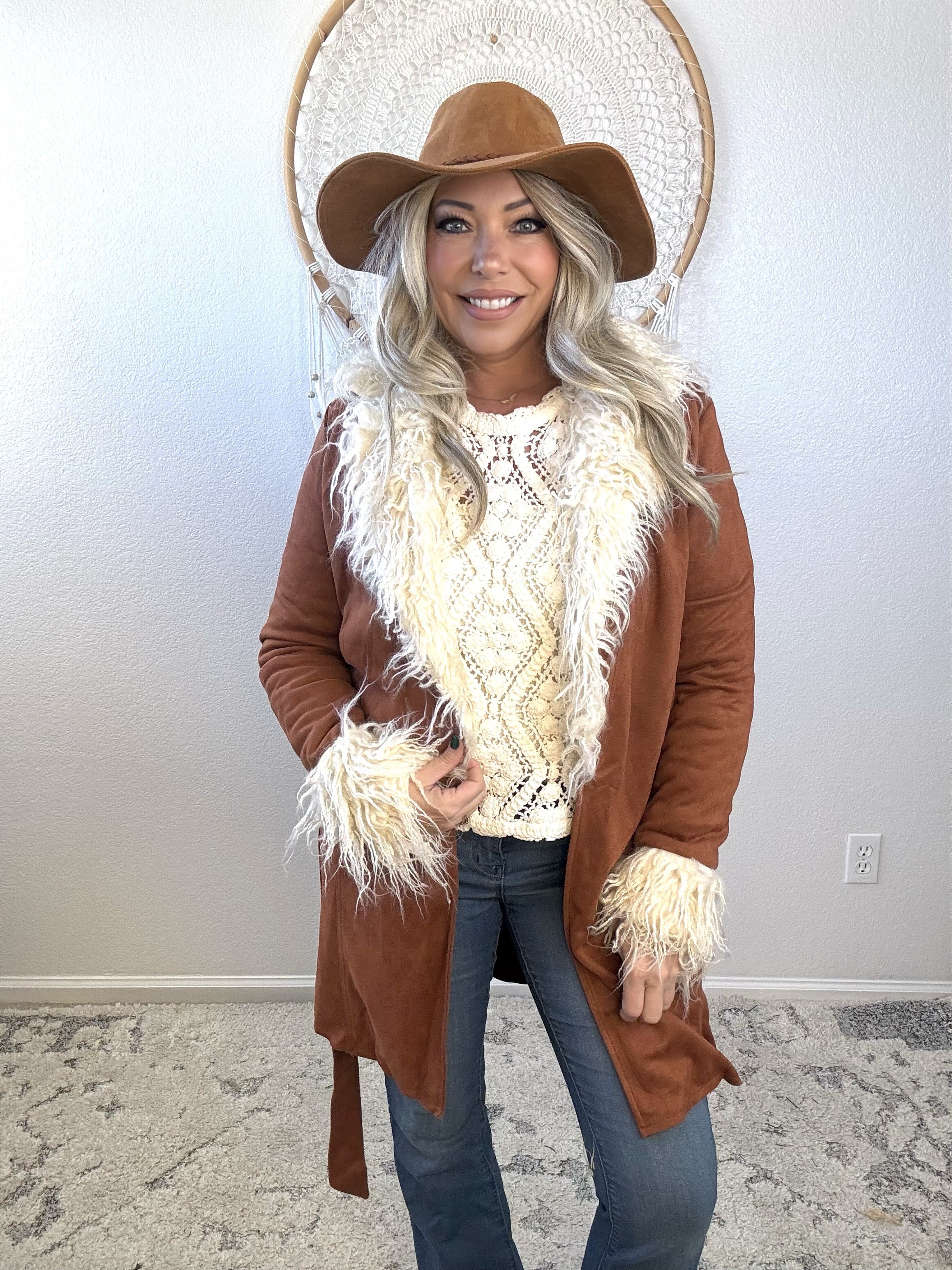 Winter Nomad Fur Collar Coat