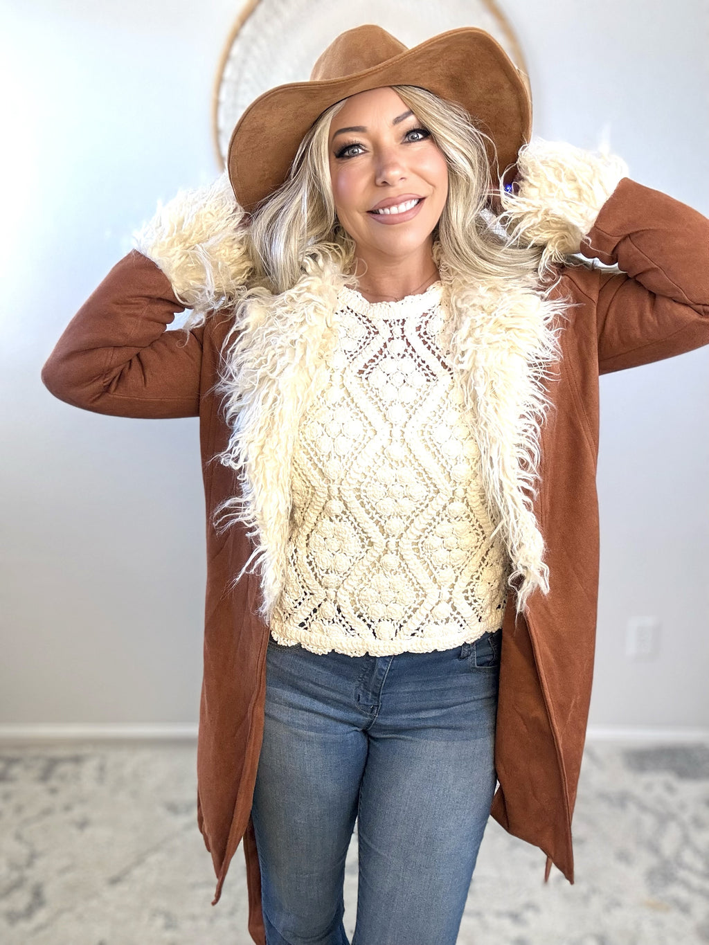 Winter Nomad Fur Collar Coat