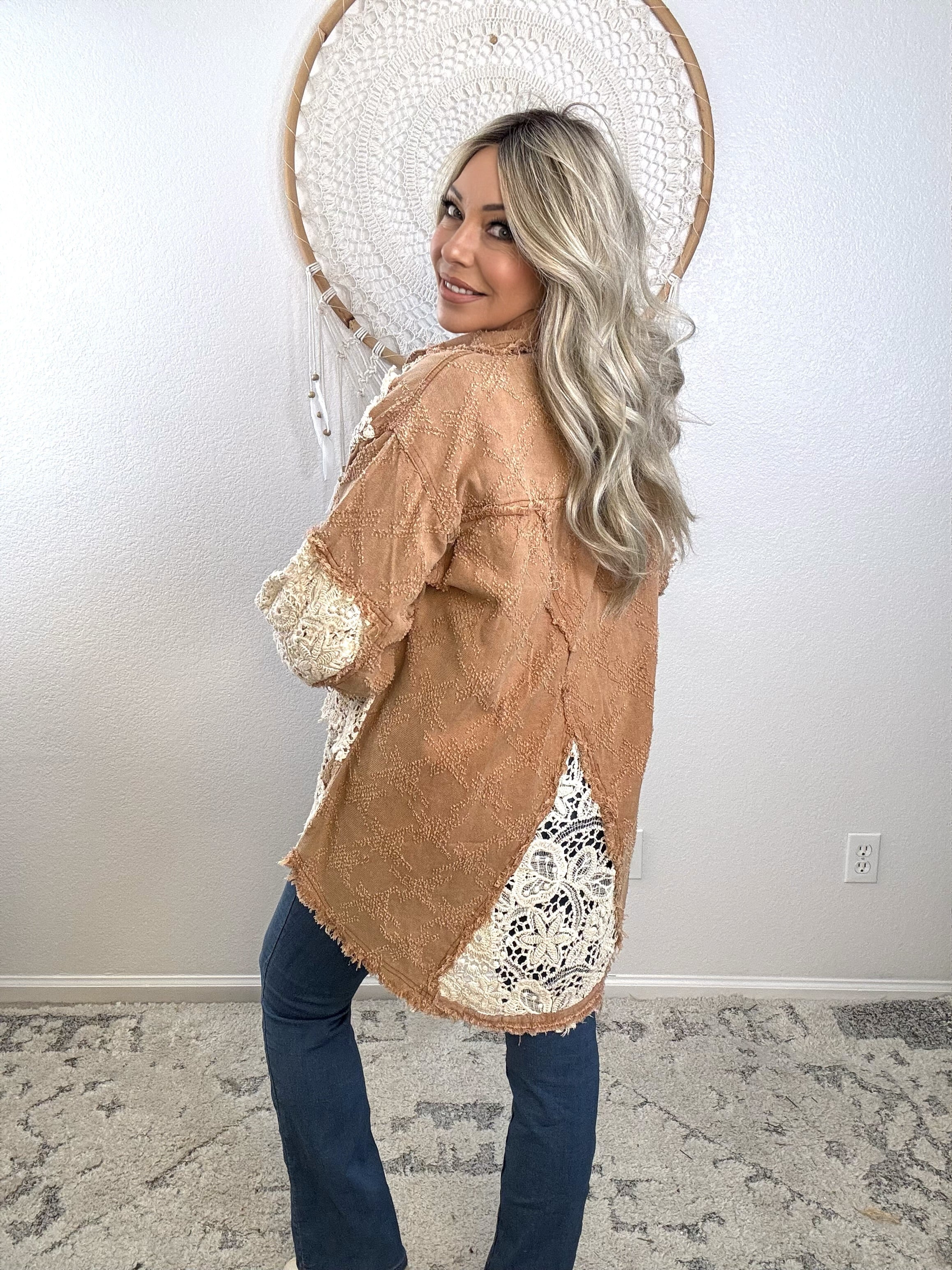 Wanderloom Crochet Shacket