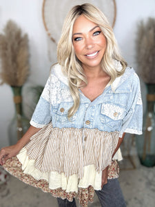 Infinite Dreams Ruffled Top