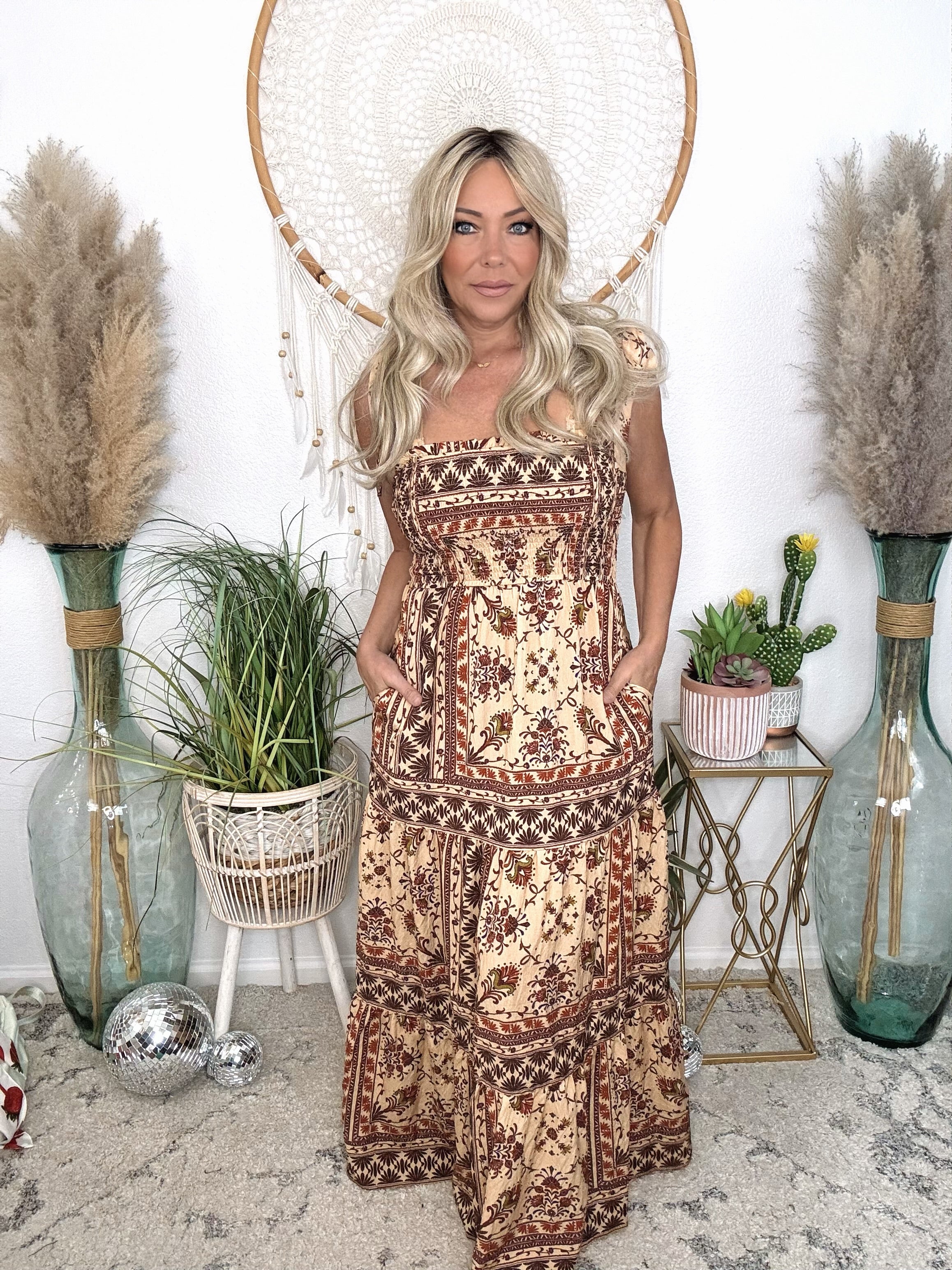 Harvest Muse Bohemian Maxi Dress