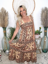 Load image into Gallery viewer, Harvest Muse Bohemian Maxi Dress
