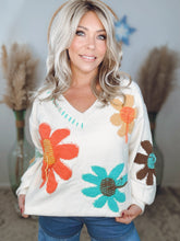 Load image into Gallery viewer, Full Bloom Pullover Sweater
