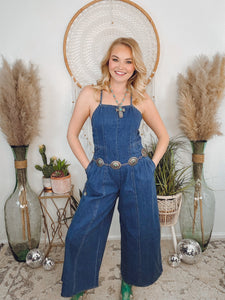 Nostalgia Denim Jumpsuit