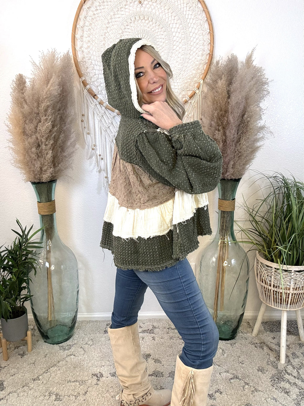 Wanderwild Denim Hoodie