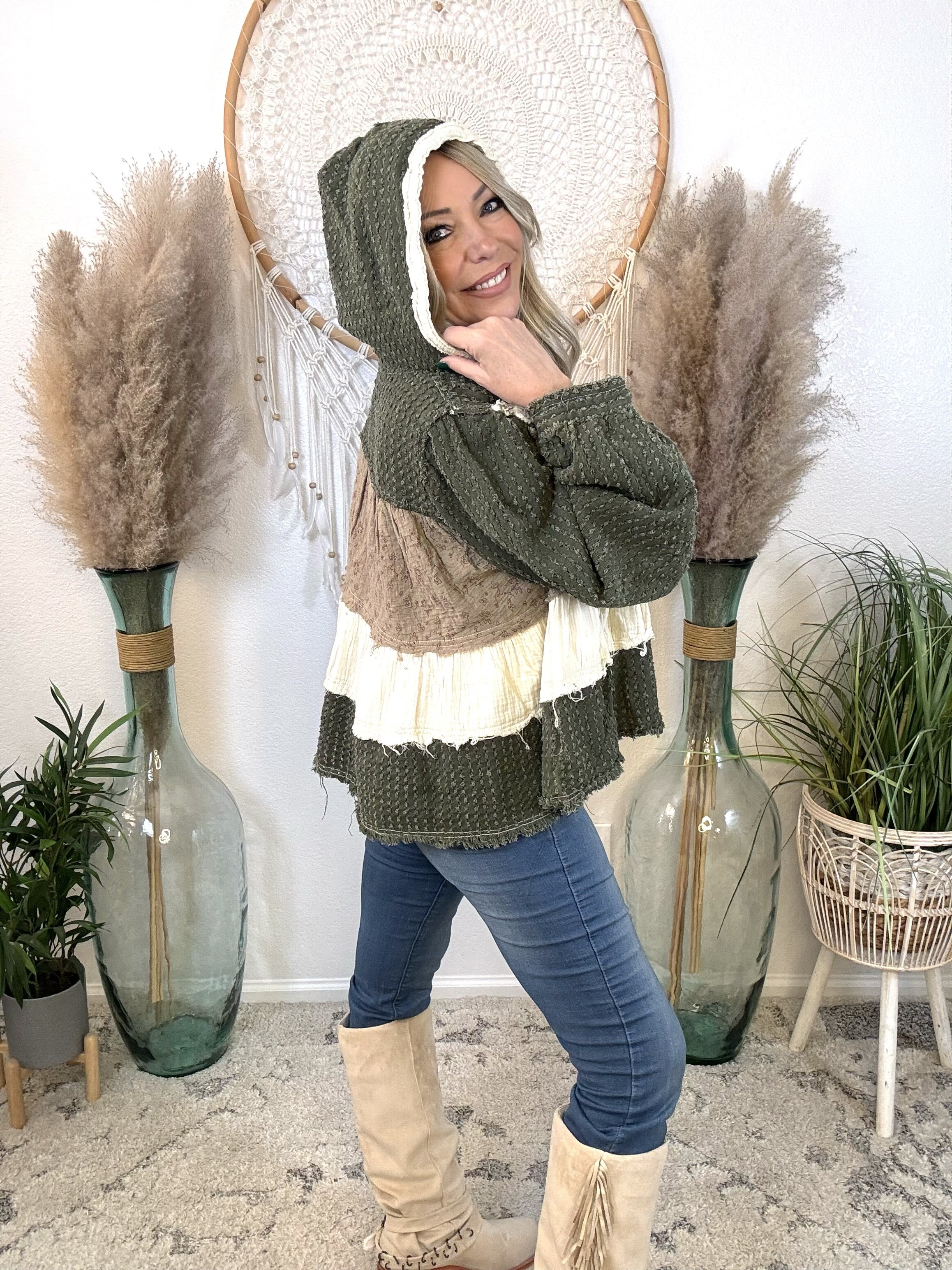 Wanderwild Denim Hoodie