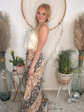 Load image into Gallery viewer, Midnight Meadow Maxi Skirt
