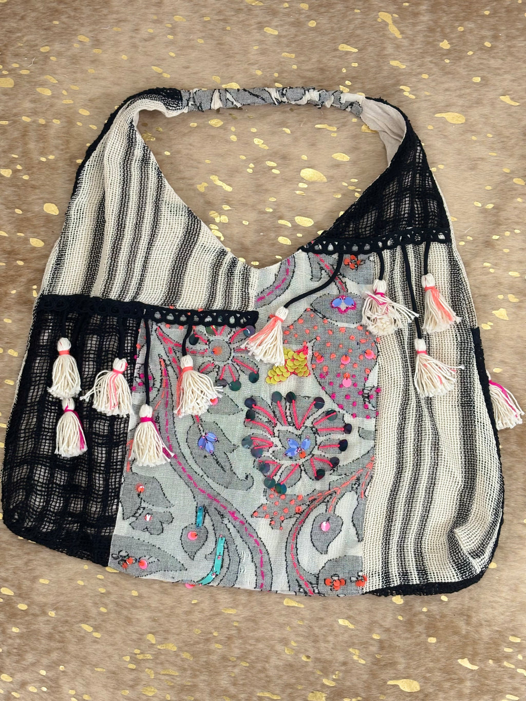 Boho Traveler Hobo Bag