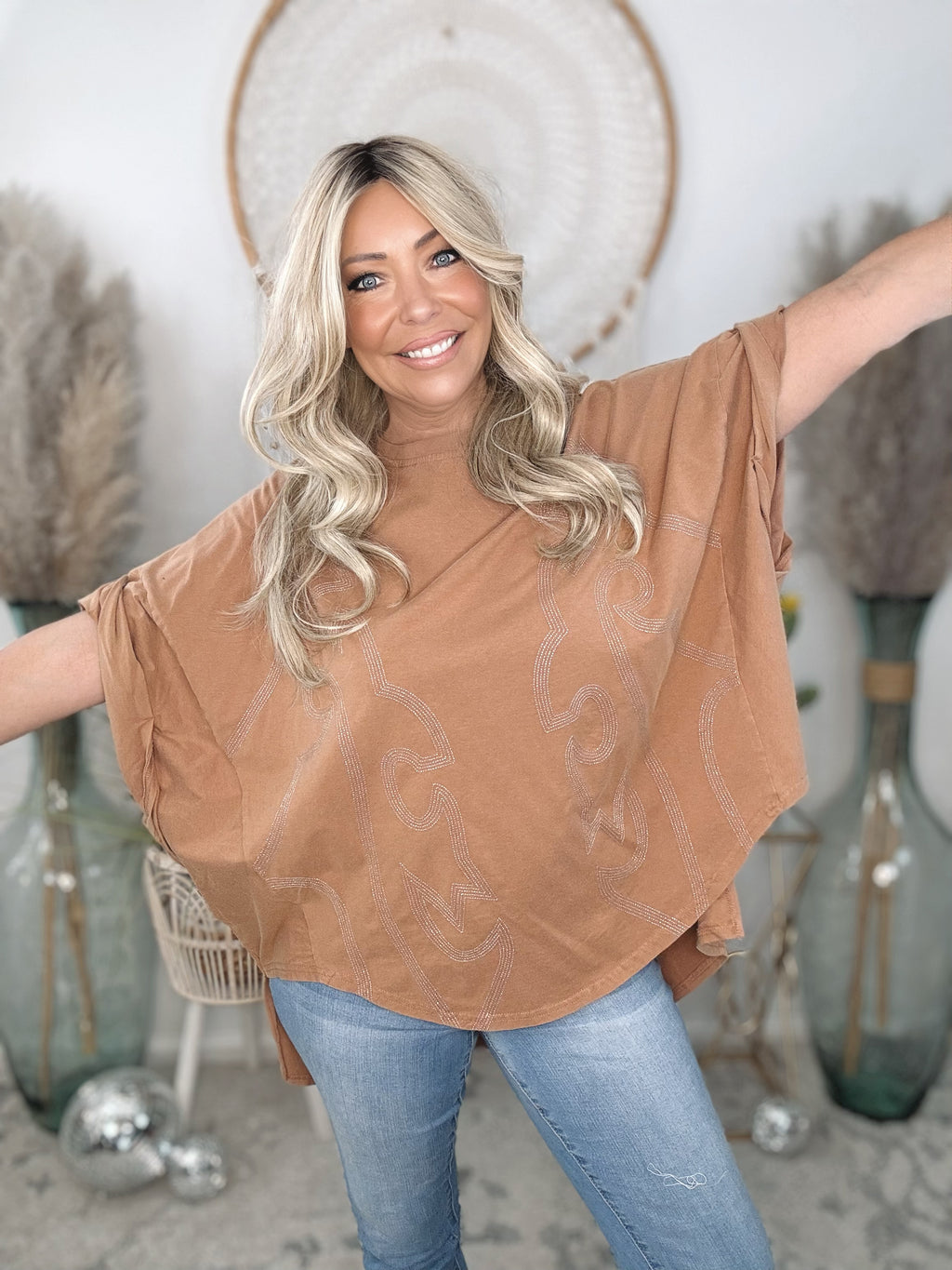 Western Soul Embroidered Tee
