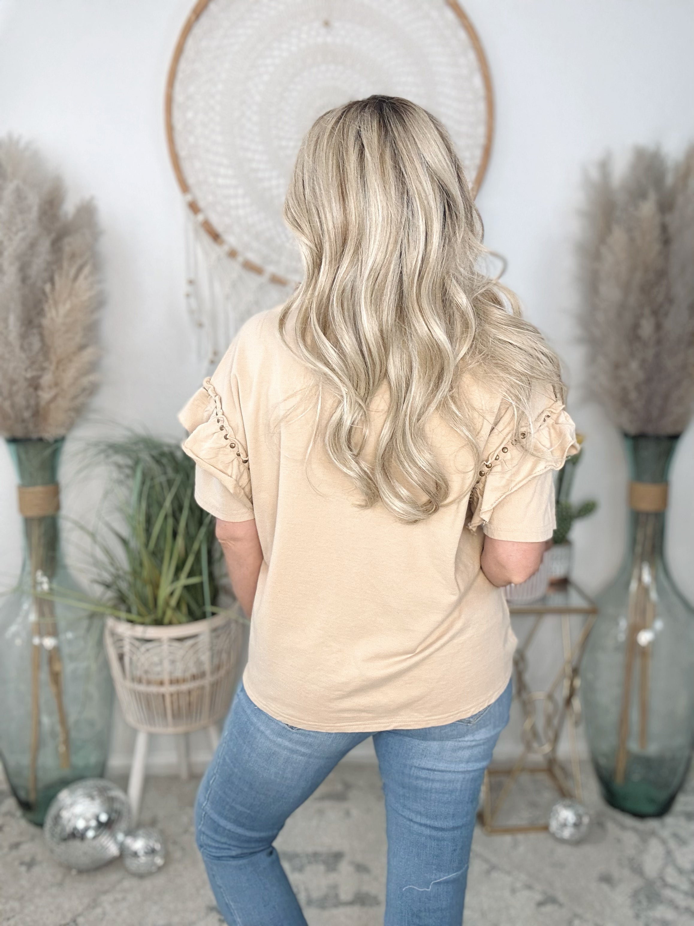 Wild Cat Studded Tee