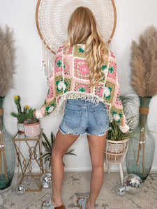 Summer Sorbet Crochet Sweater