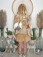 Load image into Gallery viewer, Washed Rebellion Mini Skirt

