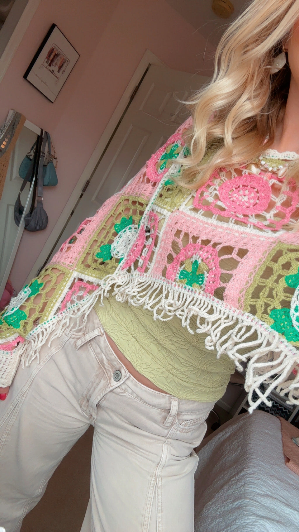 Summer Sorbet Crochet Sweater