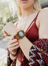 Load image into Gallery viewer, Boho Legend Leather Cuff Bracelet
