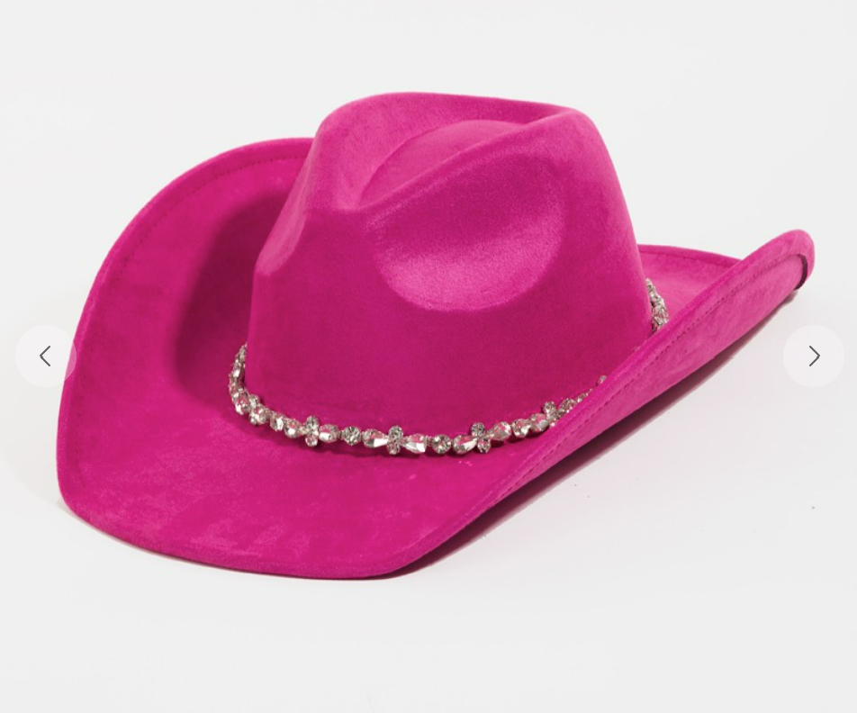 $7.500 - Gorro Cowboy Rosa