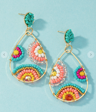 Load image into Gallery viewer, Retro Remix Seed Bead Earrings
