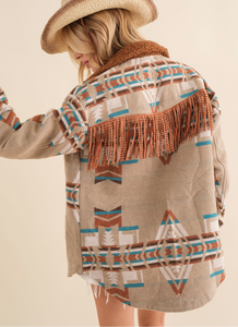 Something In The Orange Aztec Jacket