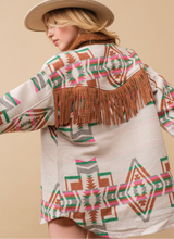 Load image into Gallery viewer, Something In The Orange Aztec Jacket-Pink
