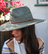 Load image into Gallery viewer, Boho Babe Braided Bolero Hat-Olive
