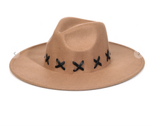Load image into Gallery viewer, So Extra Wide Brim Hat-Camel
