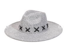 Load image into Gallery viewer, So Extra Wide Brim Hat-Gray
