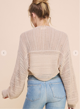 Load image into Gallery viewer, True To You Slouchy Knit Bolero Sweater

