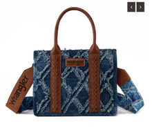 Load image into Gallery viewer, Wrangler Denim Frayed Tote Bag
