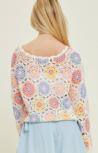 Warmer Days Crochet Sweater