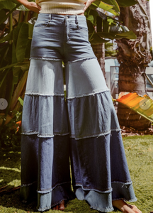 Woodstock Tiered Wide Leg Pants