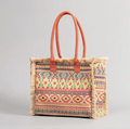Retro Bohemian Tote Bag