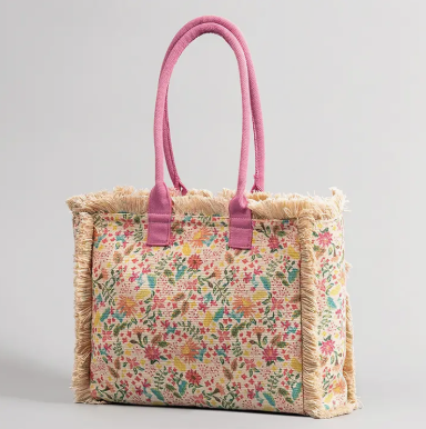 Retro Bohemian Tote Bag