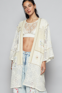 April Showers Patchwork Kimono