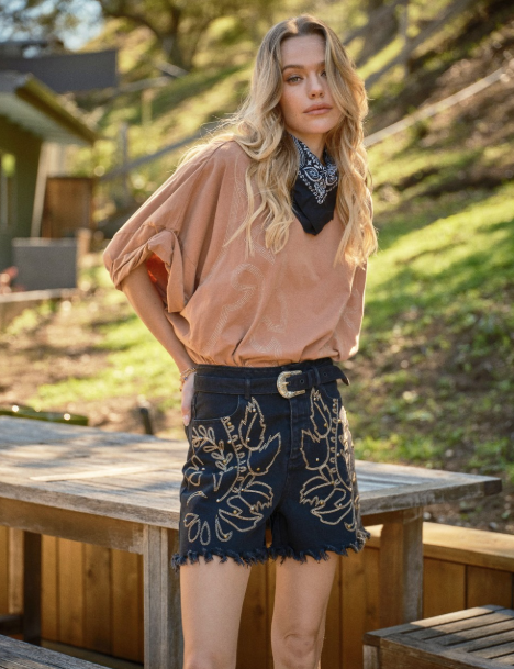 Western Soul Embroidered Tee