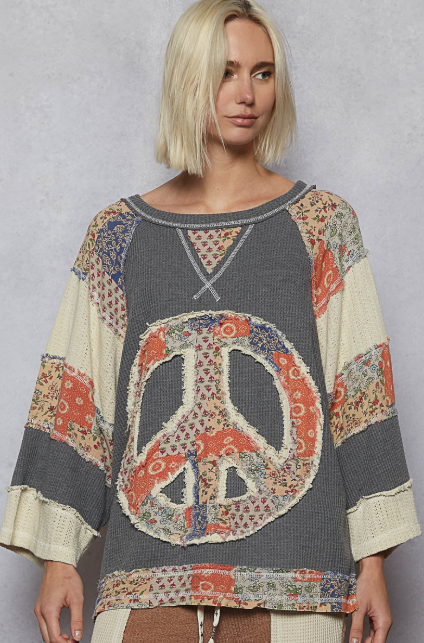 Floral Harmony Thermal Top