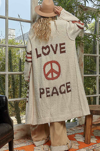Soulhug Popcorn Knit Cardigan