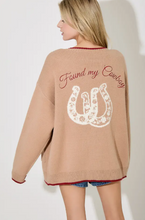 Load image into Gallery viewer, Found My Cowboy Cardigan
