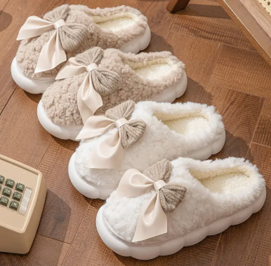 Cozy Coquette Sherpa Slippers