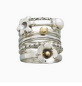 Silver Stackable Rings