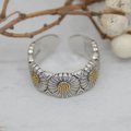 Sterling Silver Floral Ring