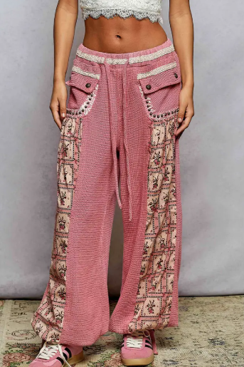 Wildheart Patchwork Jogger Pants